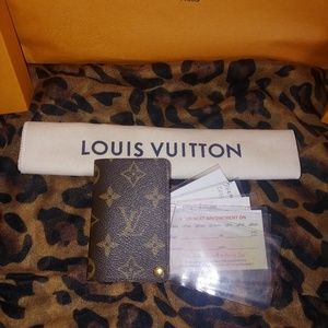 Louis Vuitton Monogram Card/Photo Holder